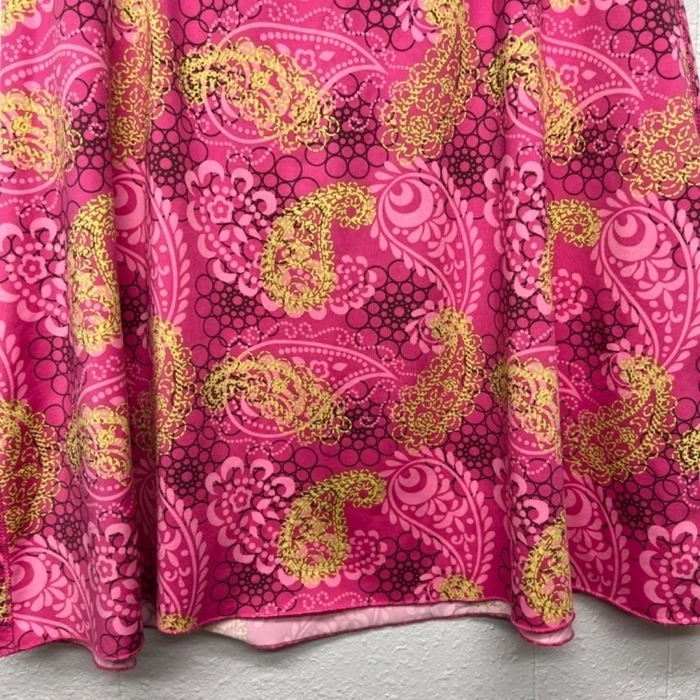 Tranquility High Waist Womens Floral Skirt Medium Barbiecore Fairy Prairie Chic